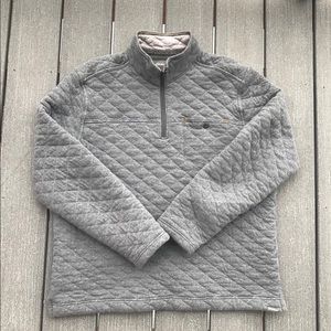 Eddie Bauer Men’s Quilted 1/4 Zip Hoodie Pullover